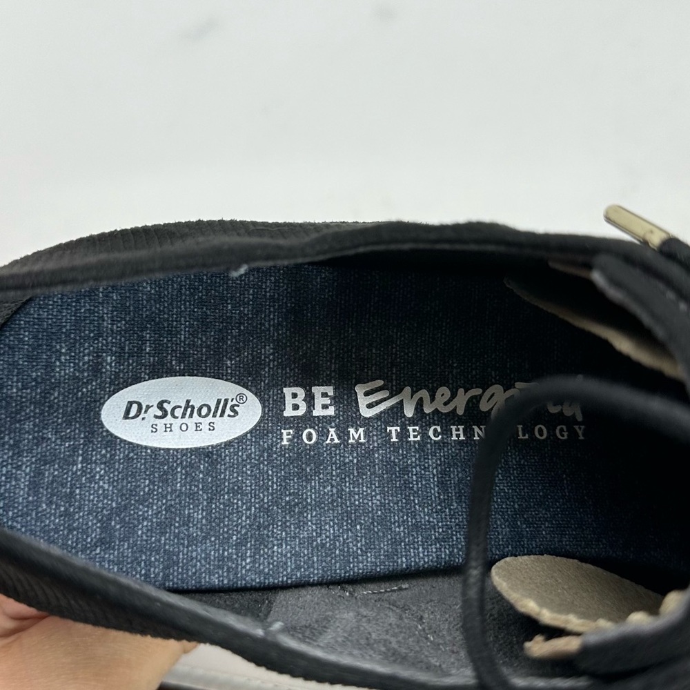 Dr. Scholl's Where To Women’s Black Corduroy Wedge Booties - Picture 9 of 10
